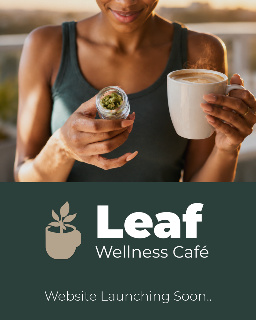 Leaf Wellness Café Coming Soon Poster